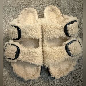 Birkenstock shearling Sandals